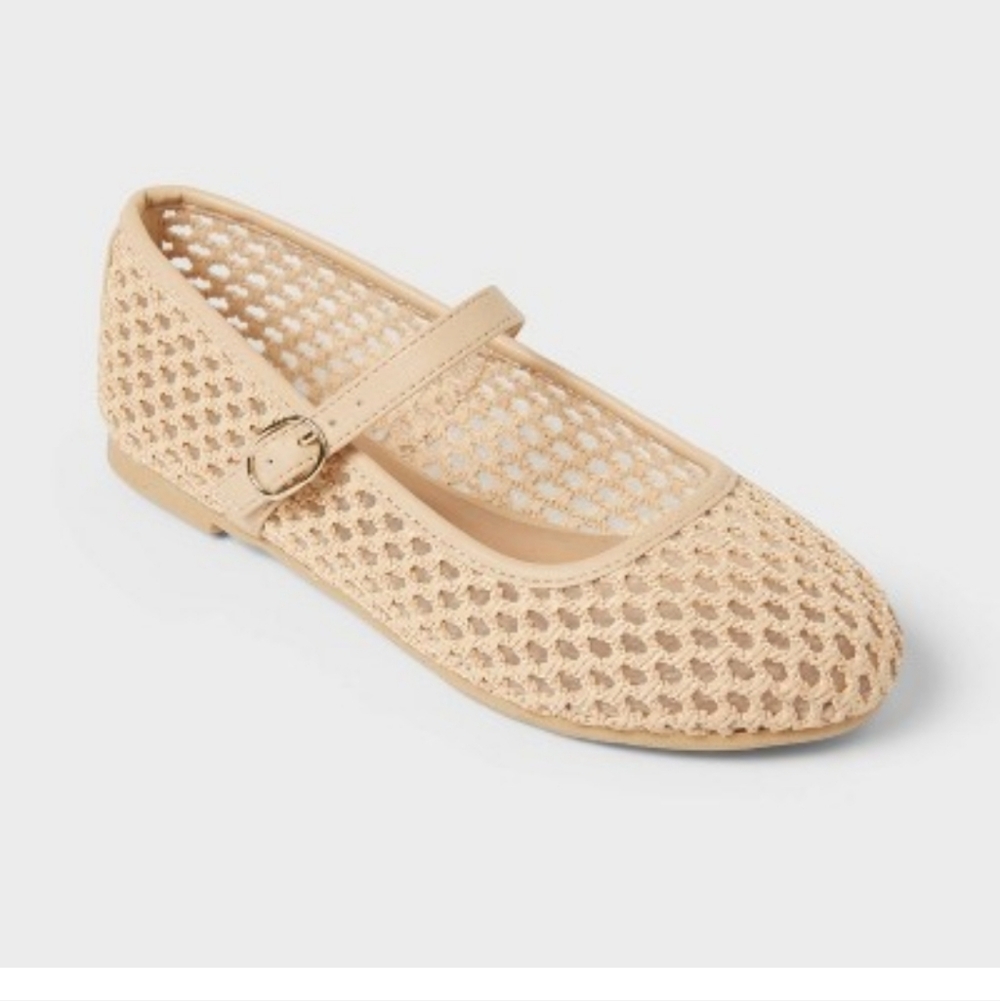 Cat & Jack Girl's Wilma Flats Size 5